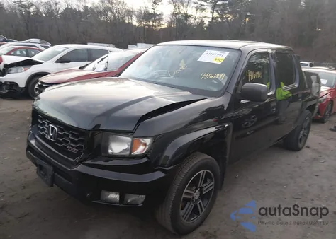 2014 Honda Ridgeline Sport z USA, uszkodzony, nr VIN 5FPYK1F78EB002764